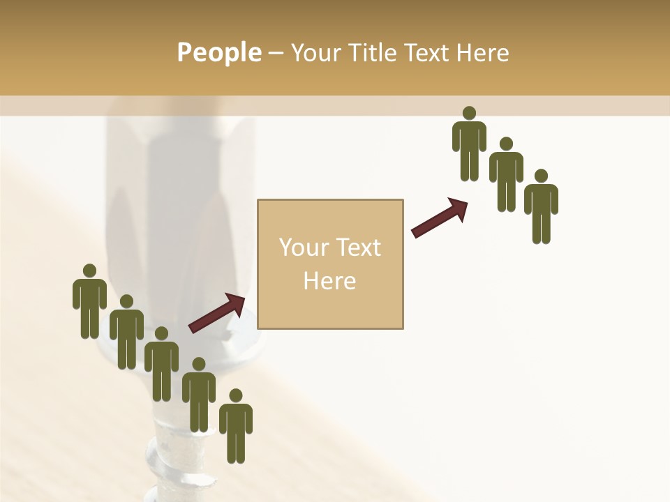 Still Closeup Bit PowerPoint Template
