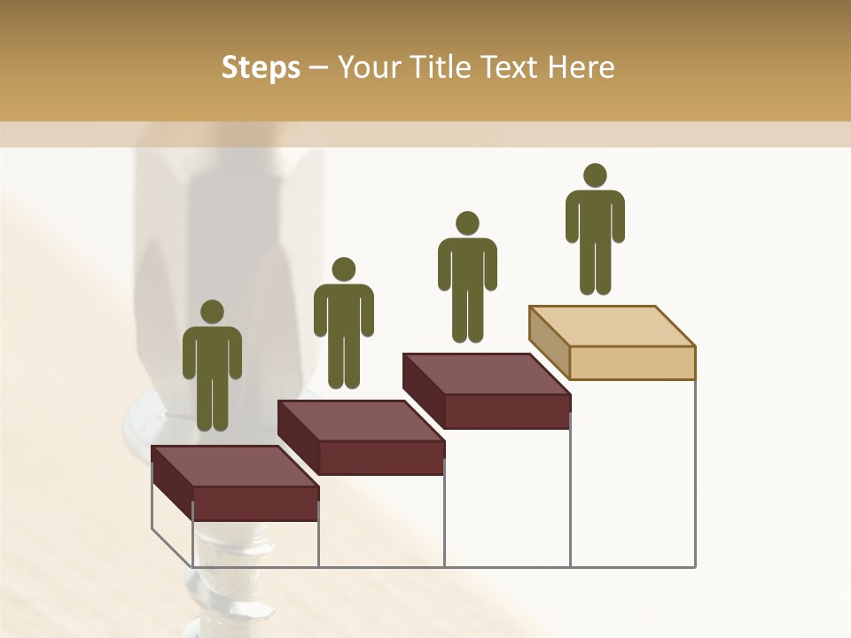 Still Closeup Bit PowerPoint Template