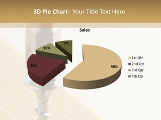 Still Closeup Bit PowerPoint Template