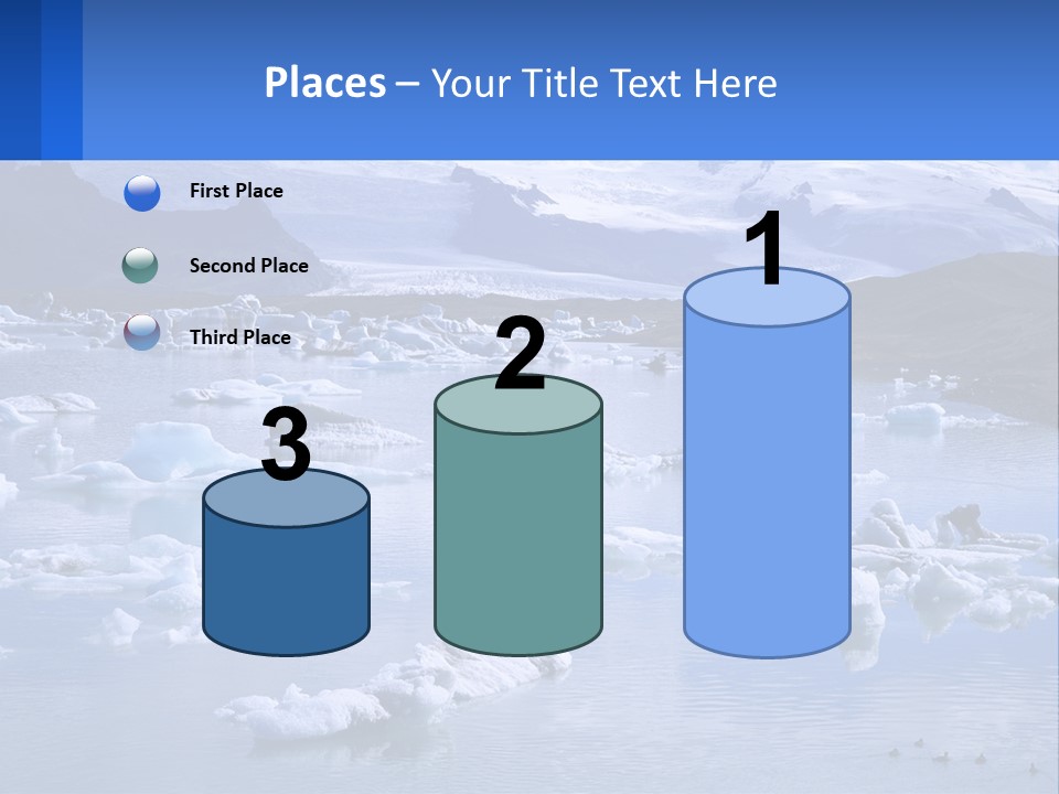 Electricity Cooling Switch PowerPoint Template