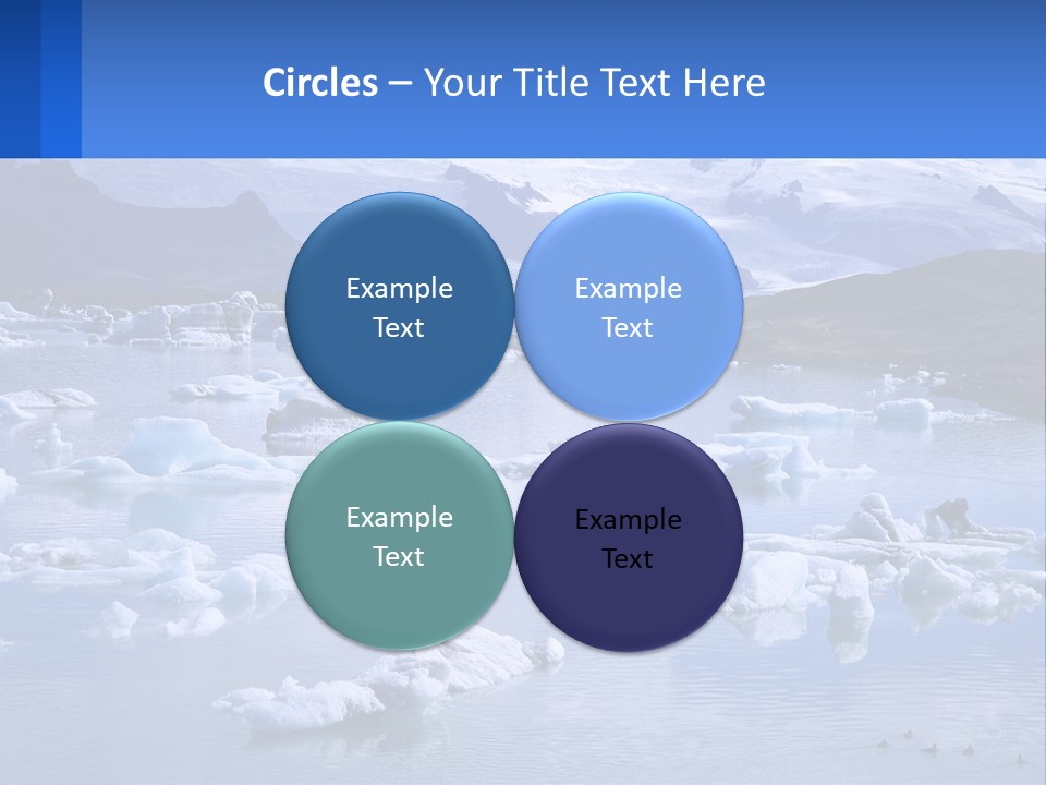 Electricity Cooling Switch PowerPoint Template