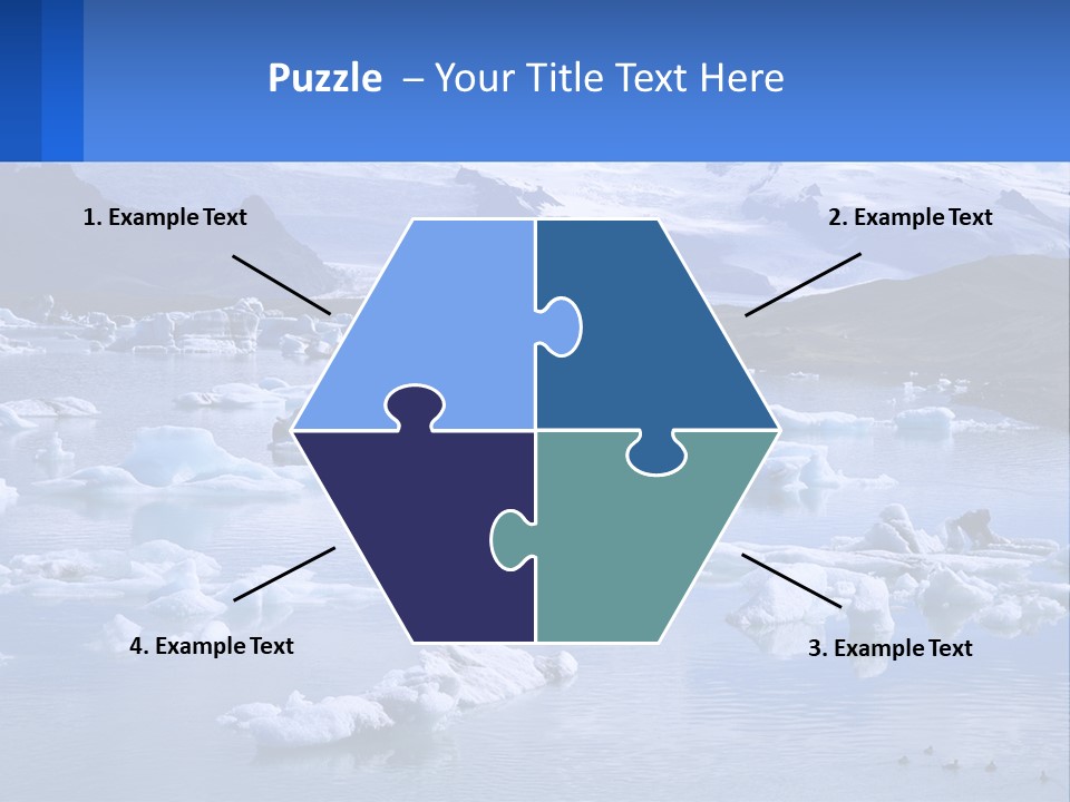 Electricity Cooling Switch PowerPoint Template