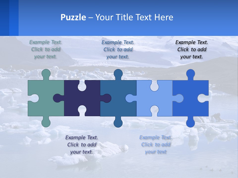 Electricity Cooling Switch PowerPoint Template
