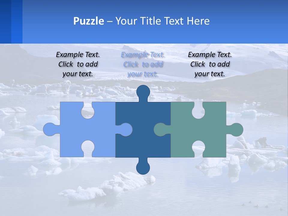 Electricity Cooling Switch PowerPoint Template