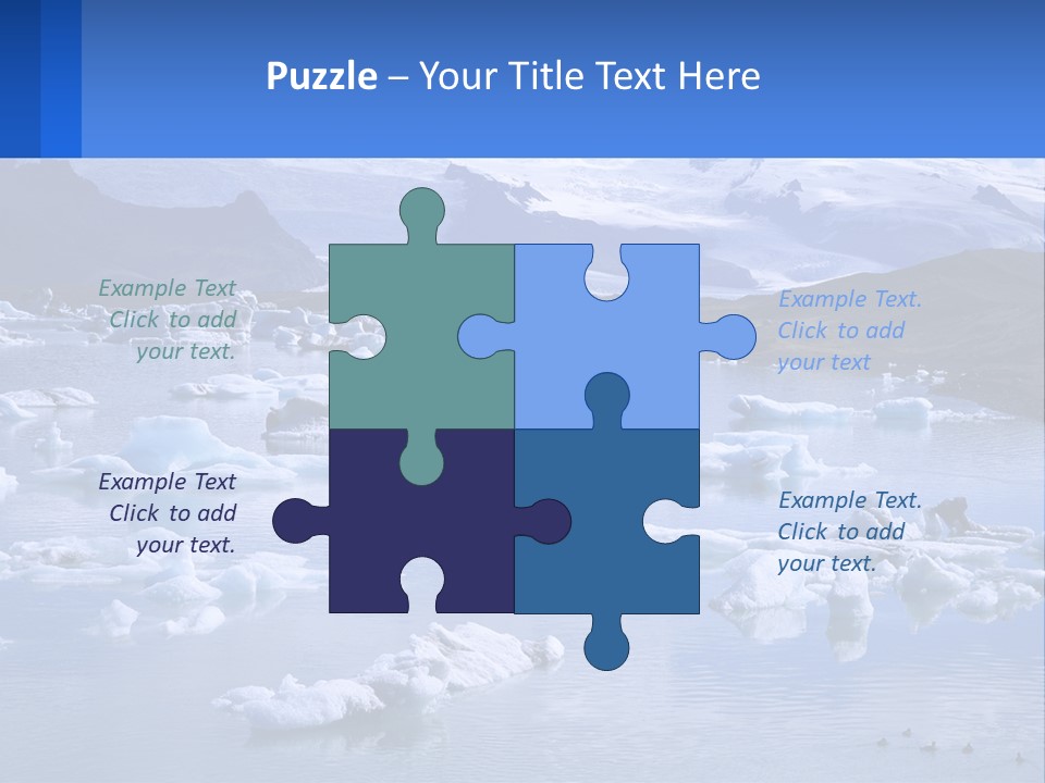 Electricity Cooling Switch PowerPoint Template