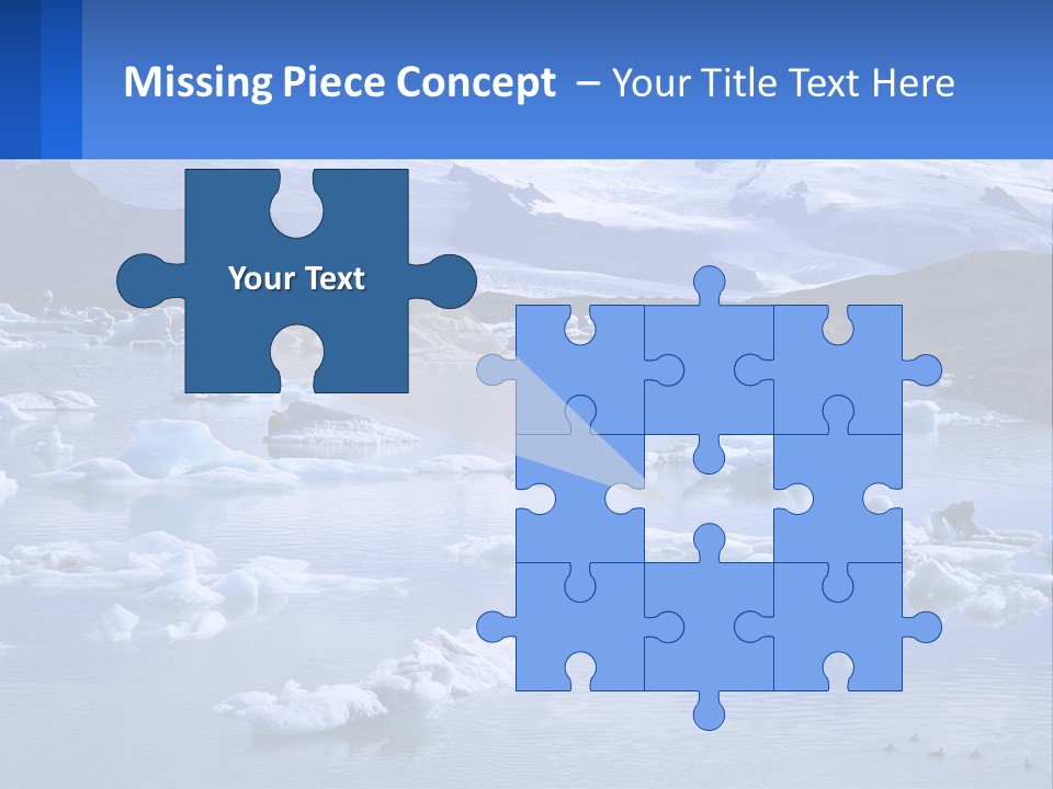 Electricity Cooling Switch PowerPoint Template