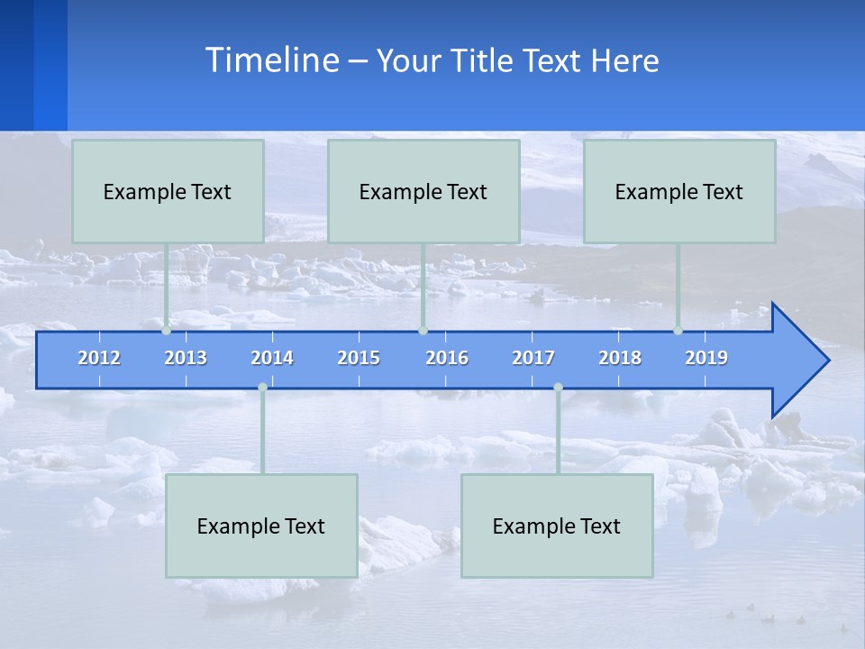 Electricity Cooling Switch PowerPoint Template