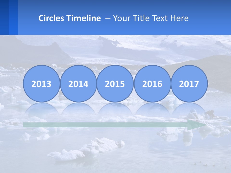 Electricity Cooling Switch PowerPoint Template