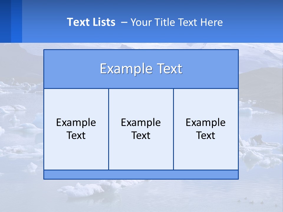 Electricity Cooling Switch PowerPoint Template