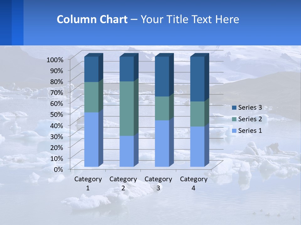Electricity Cooling Switch PowerPoint Template
