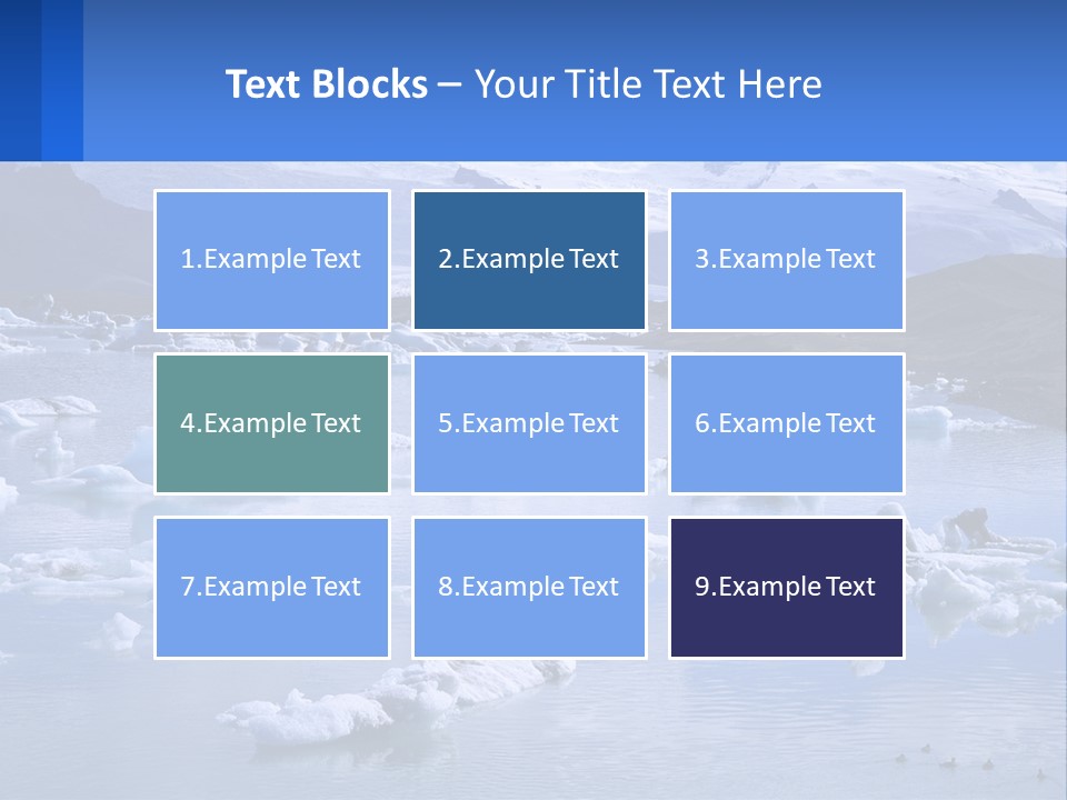 Electricity Cooling Switch PowerPoint Template