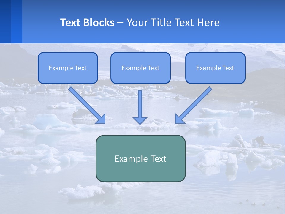 Electricity Cooling Switch PowerPoint Template