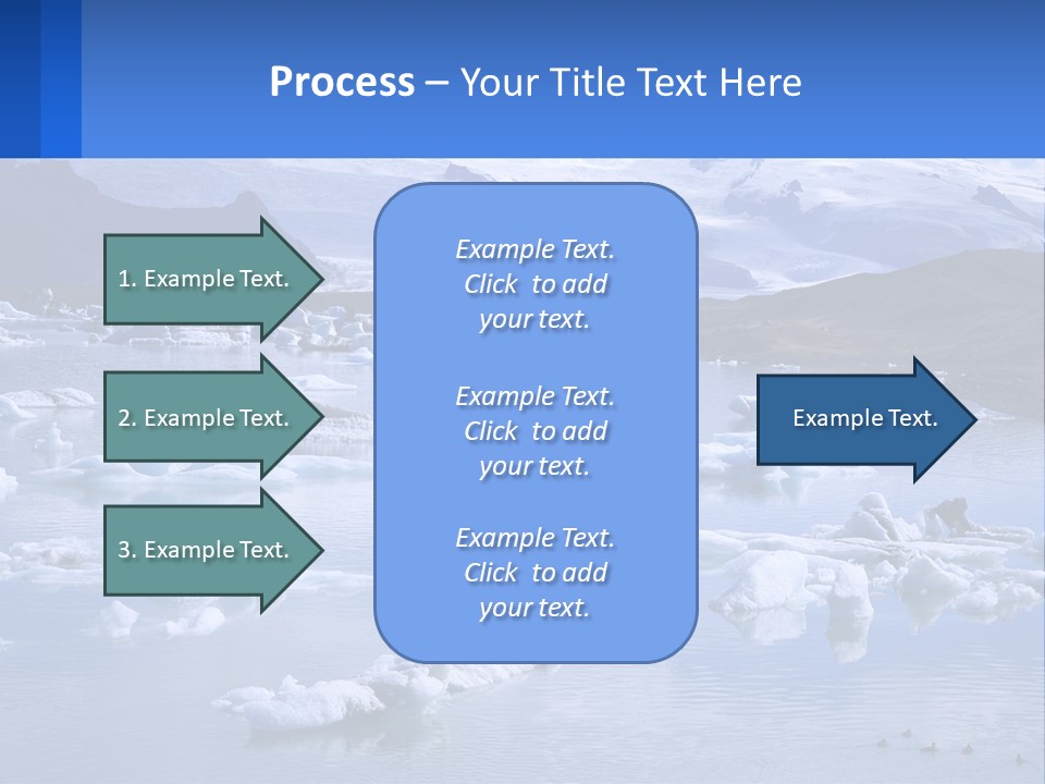 Electricity Cooling Switch PowerPoint Template