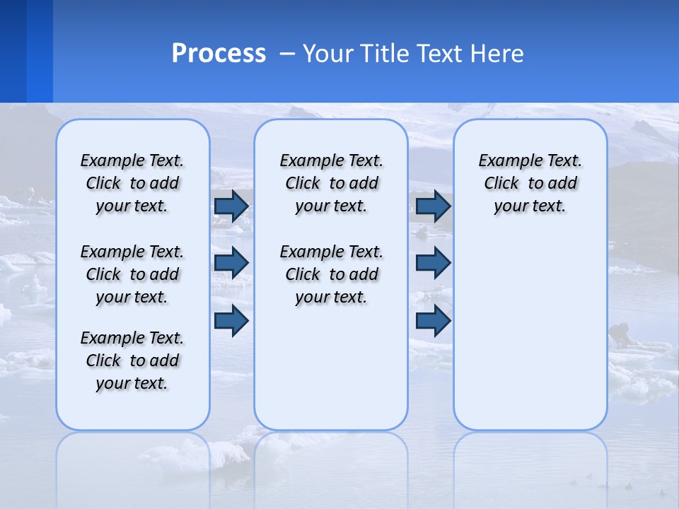 Electricity Cooling Switch PowerPoint Template