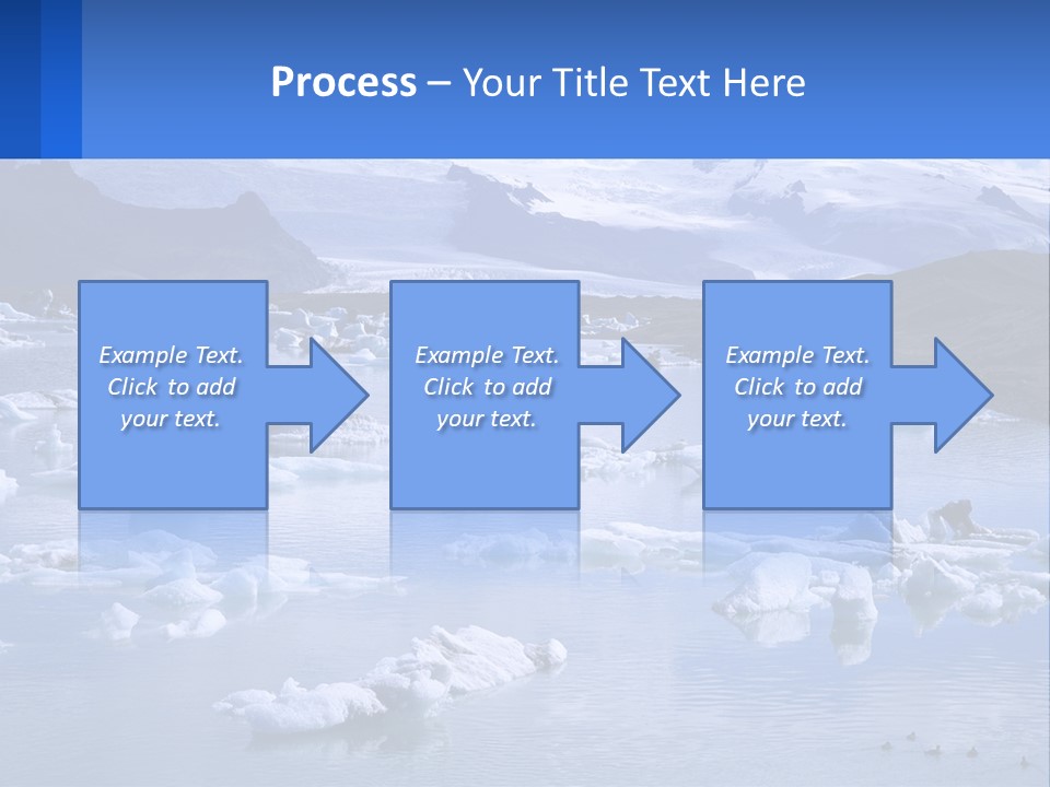 Electricity Cooling Switch PowerPoint Template
