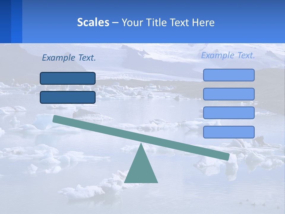 Electricity Cooling Switch PowerPoint Template