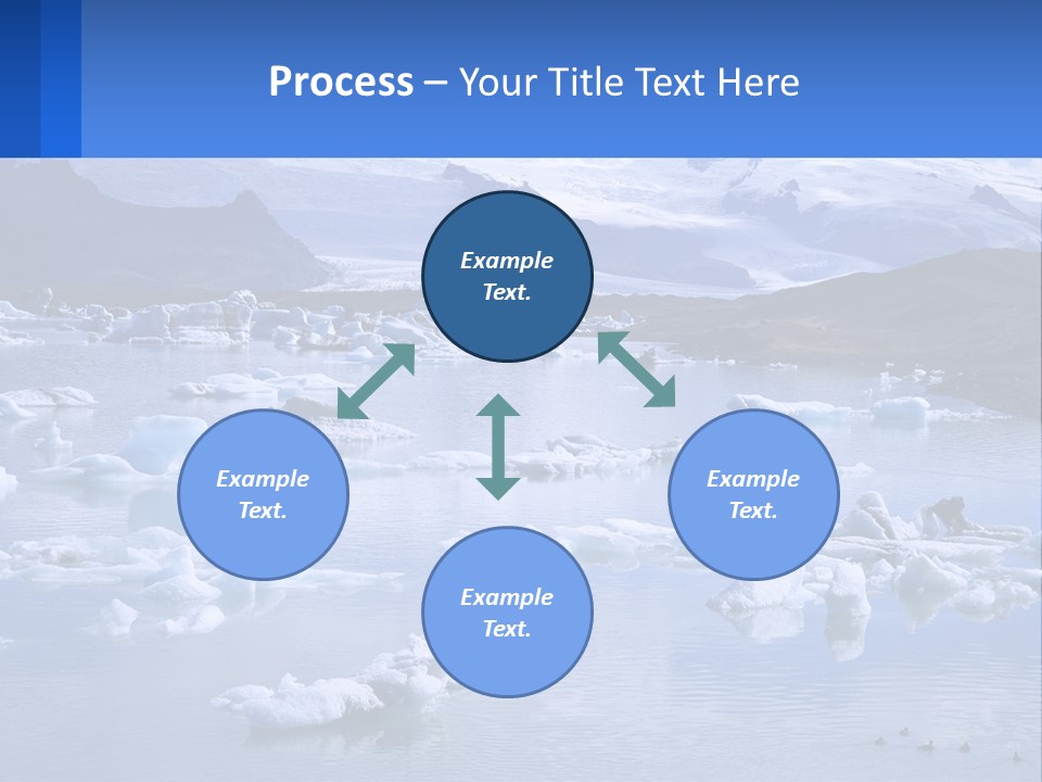 Electricity Cooling Switch PowerPoint Template