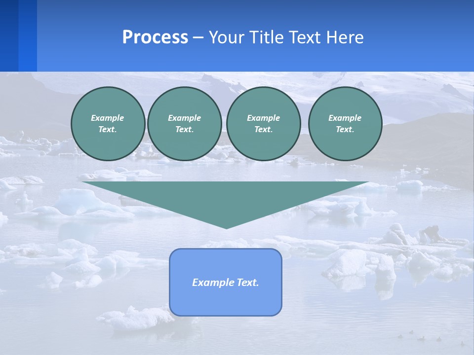 Electricity Cooling Switch PowerPoint Template
