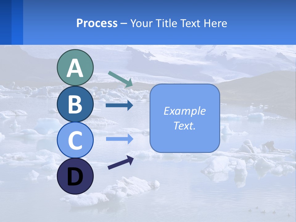 Electricity Cooling Switch PowerPoint Template