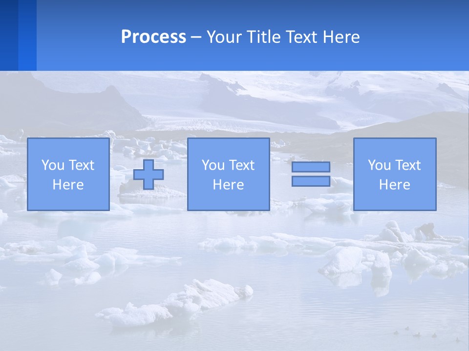 Electricity Cooling Switch PowerPoint Template