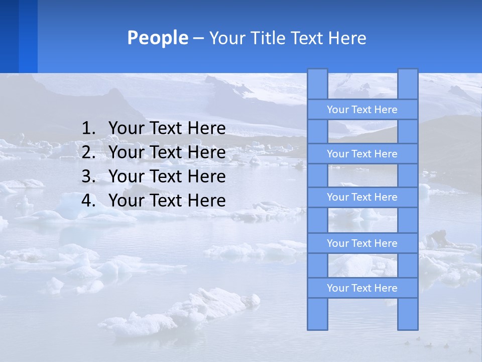 Electricity Cooling Switch PowerPoint Template