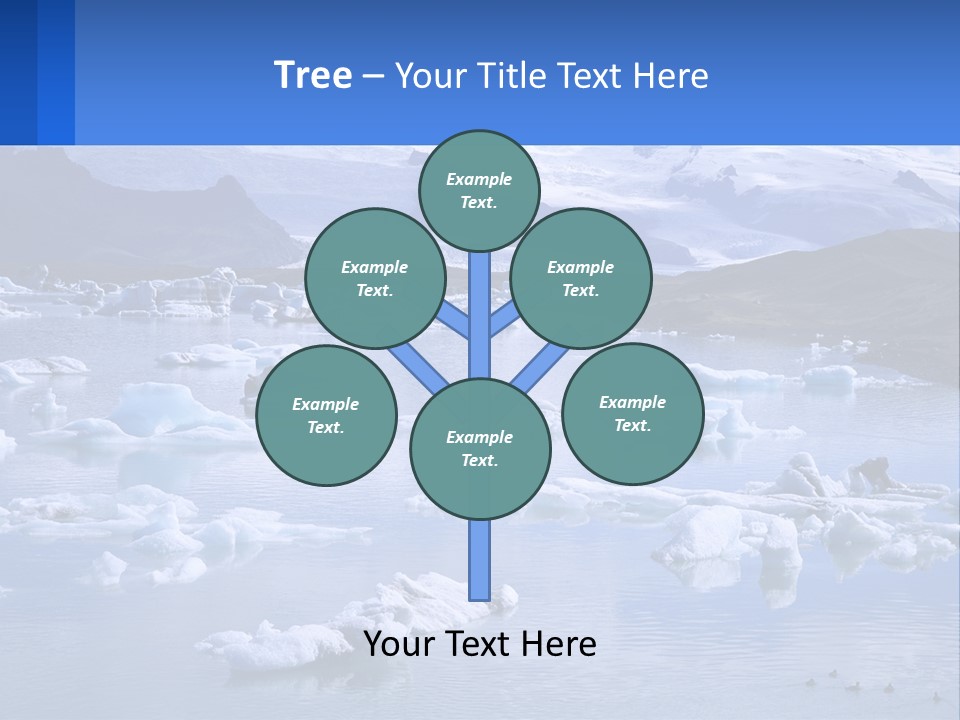 Electricity Cooling Switch PowerPoint Template