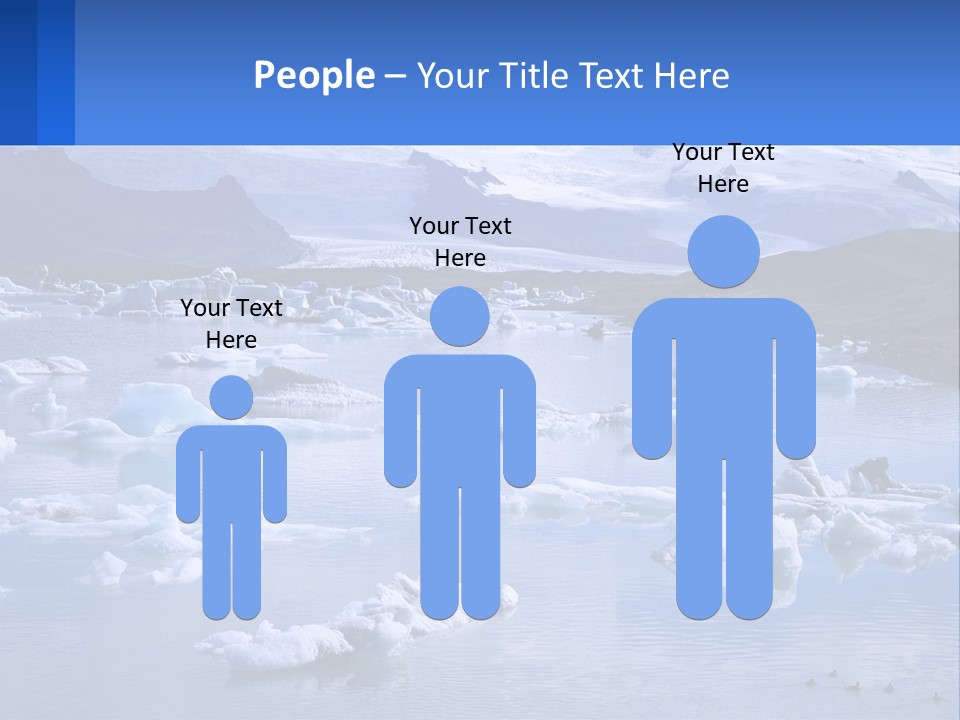 Electricity Cooling Switch PowerPoint Template