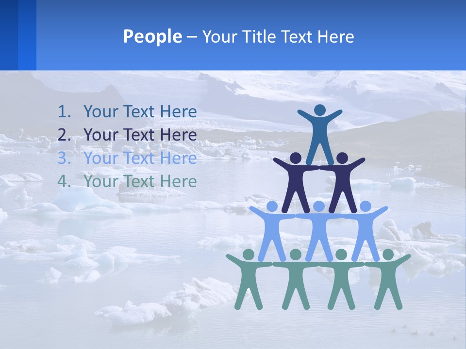Electricity Cooling Switch PowerPoint Template