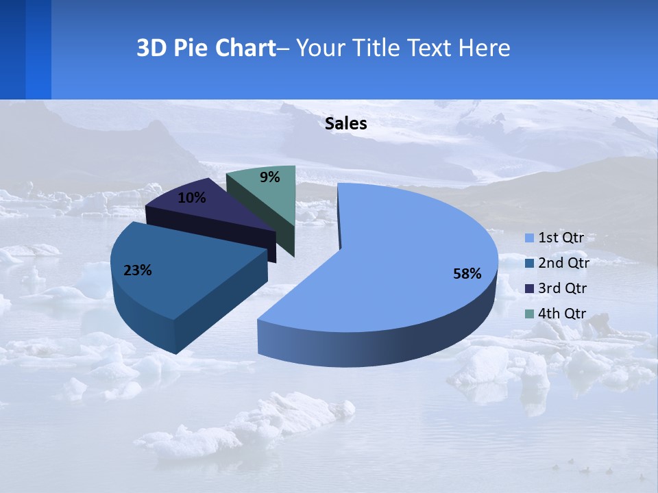 Electricity Cooling Switch PowerPoint Template