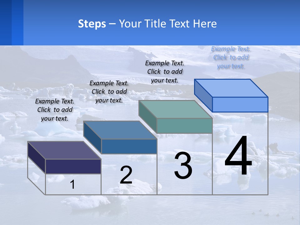 Electricity Cooling Switch PowerPoint Template
