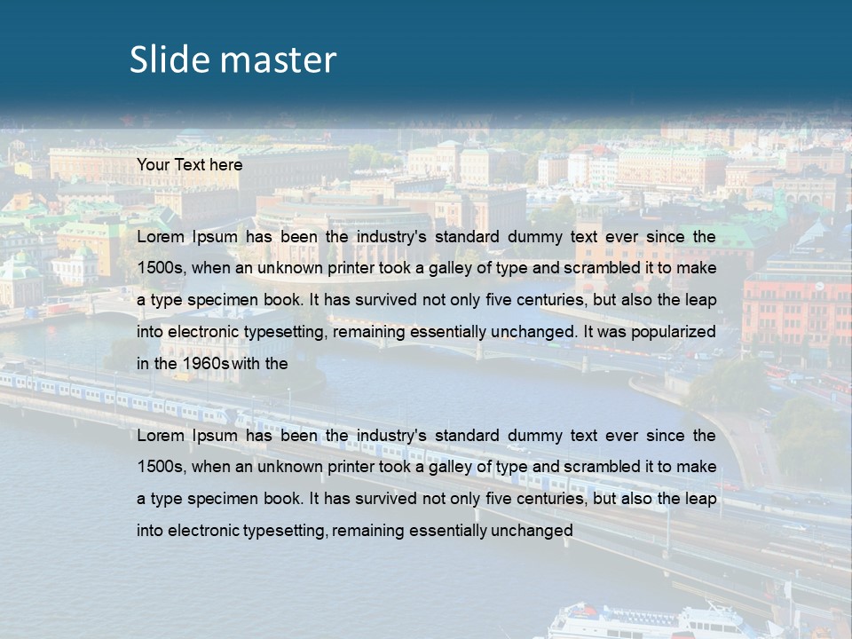 Air Climate Cool PowerPoint Template