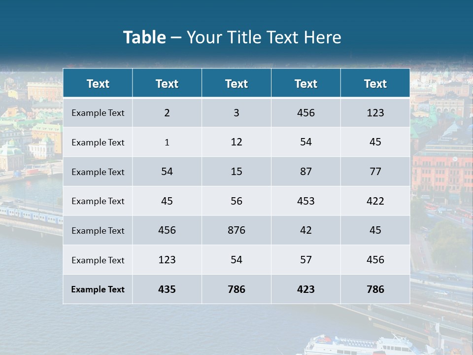 Air Climate Cool PowerPoint Template