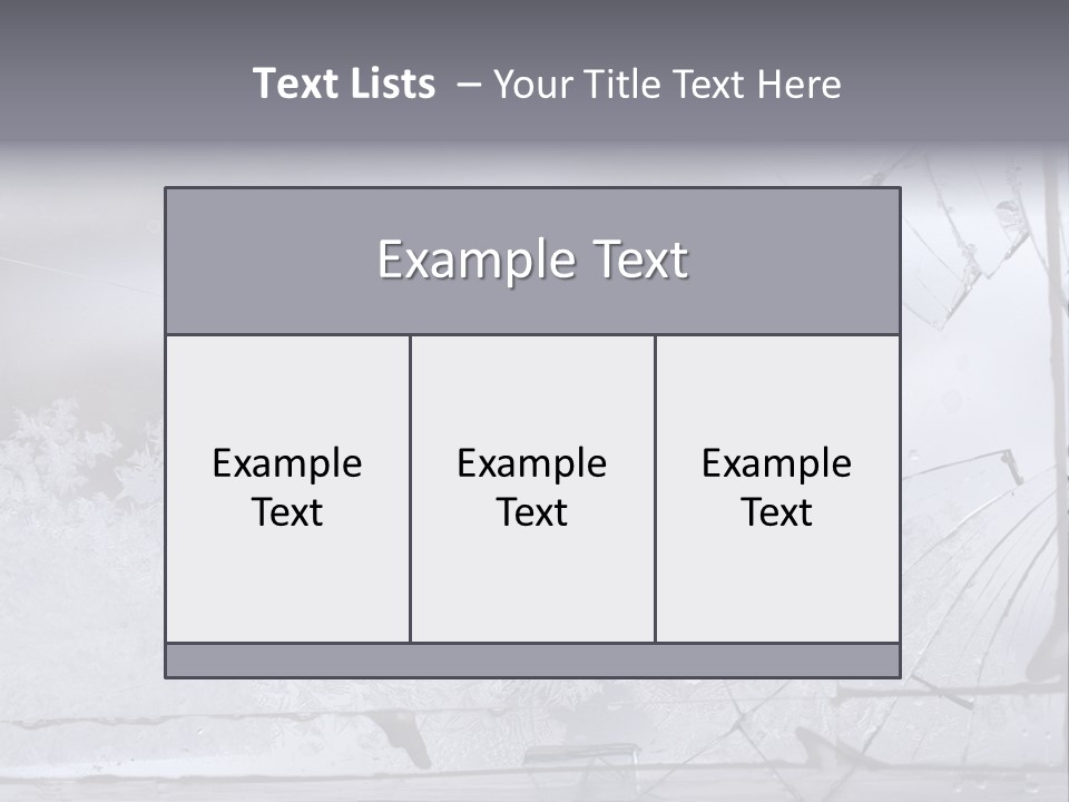 Equipment Temperature Cold PowerPoint Template
