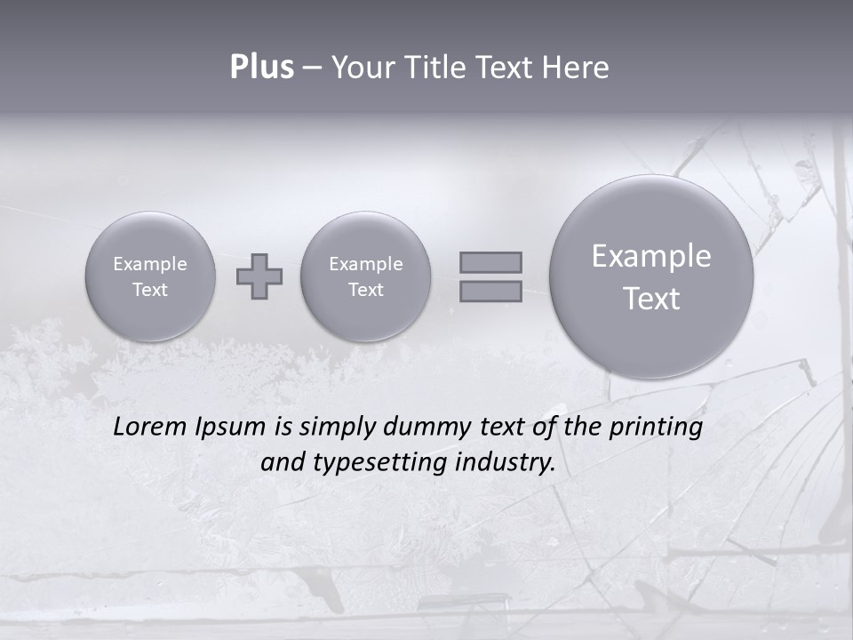Equipment Temperature Cold PowerPoint Template