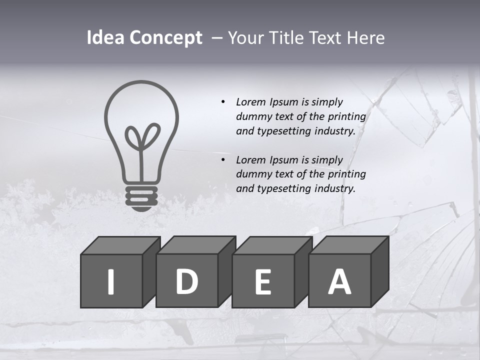 Equipment Temperature Cold PowerPoint Template