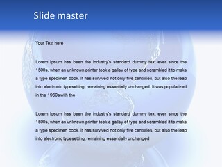 Cooling Remote Energy PowerPoint Template
