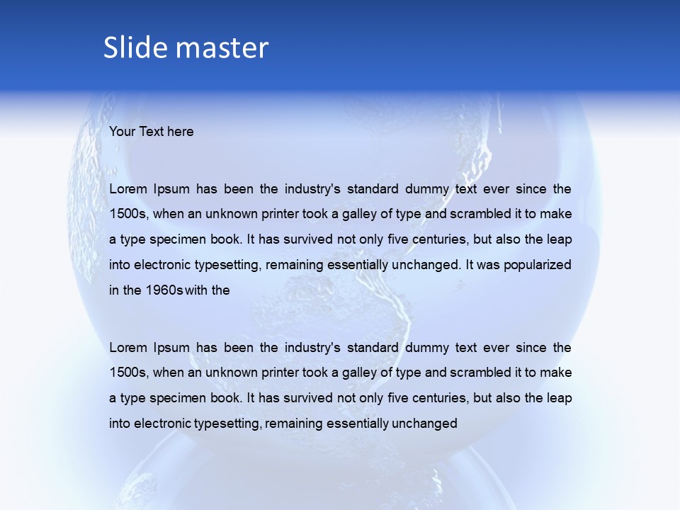 Cooling Remote Energy PowerPoint Template