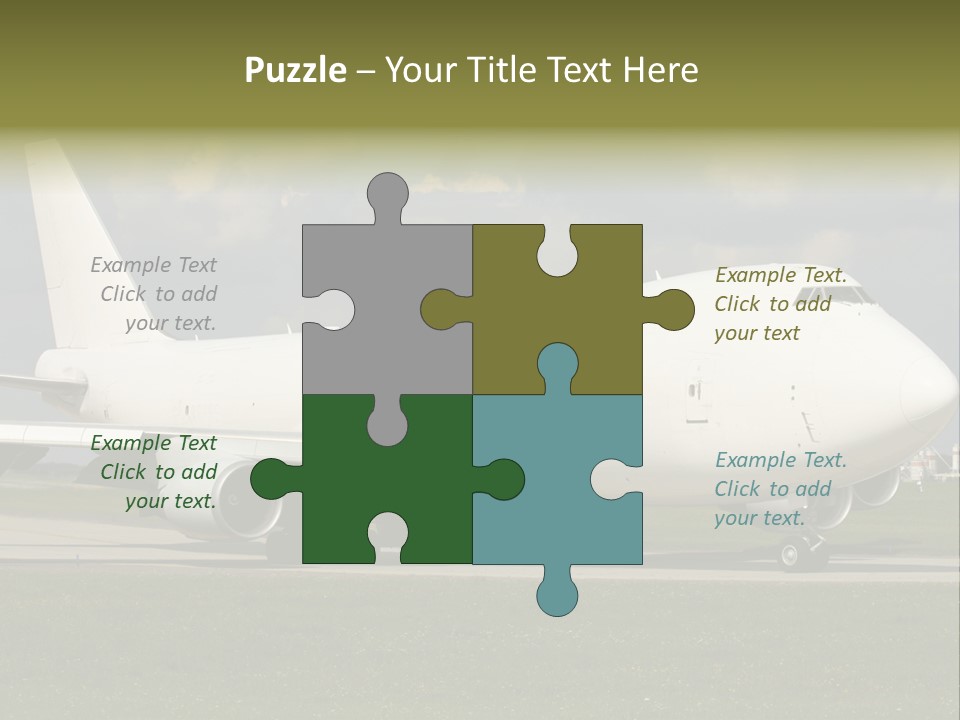 Part White Remote PowerPoint Template