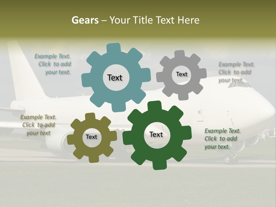 Part White Remote PowerPoint Template