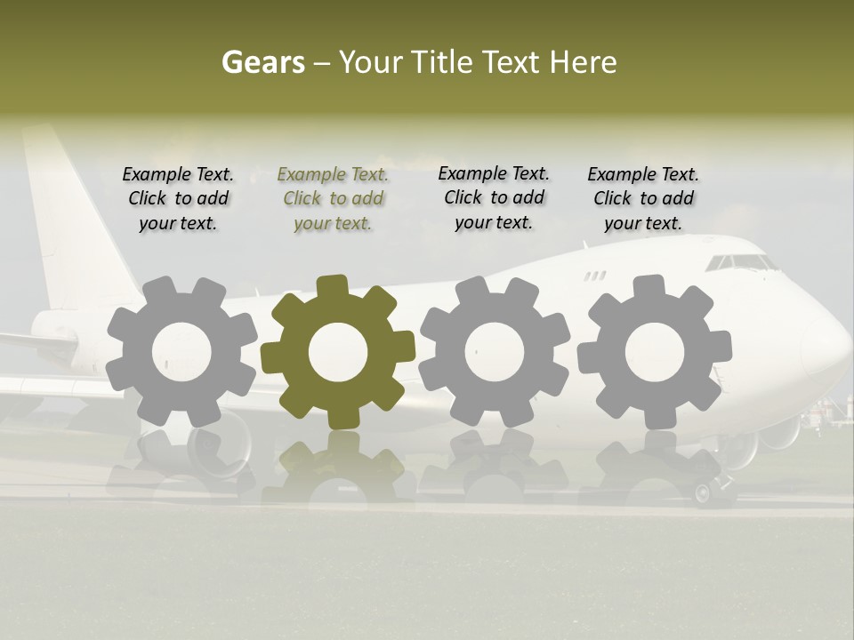 Part White Remote PowerPoint Template