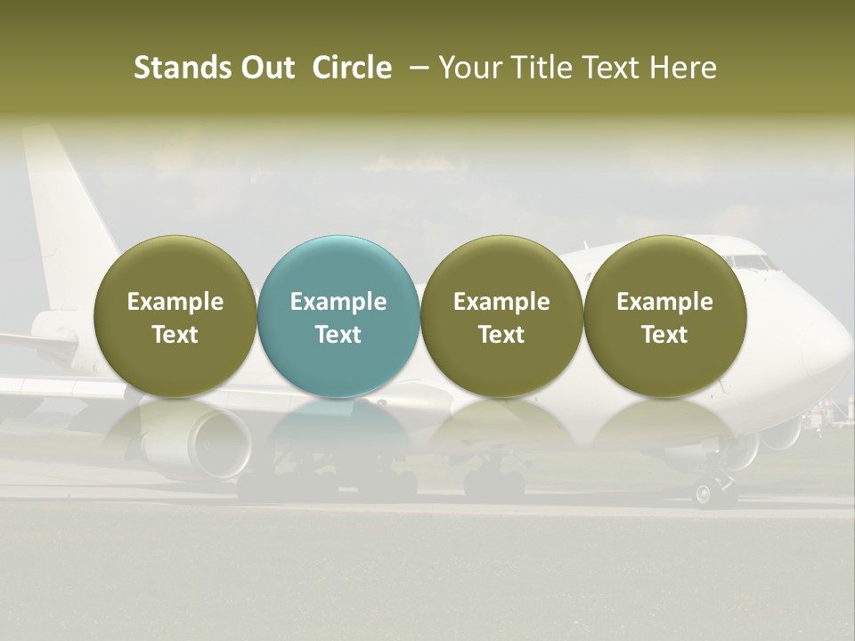 Part White Remote PowerPoint Template