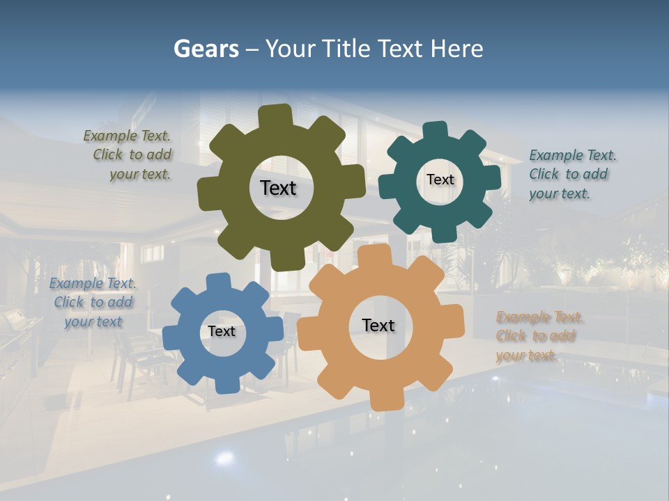 Heat Home Electricity PowerPoint Template