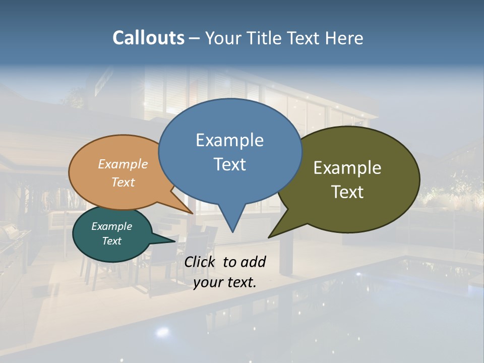 Heat Home Electricity PowerPoint Template