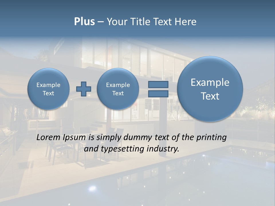Heat Home Electricity PowerPoint Template