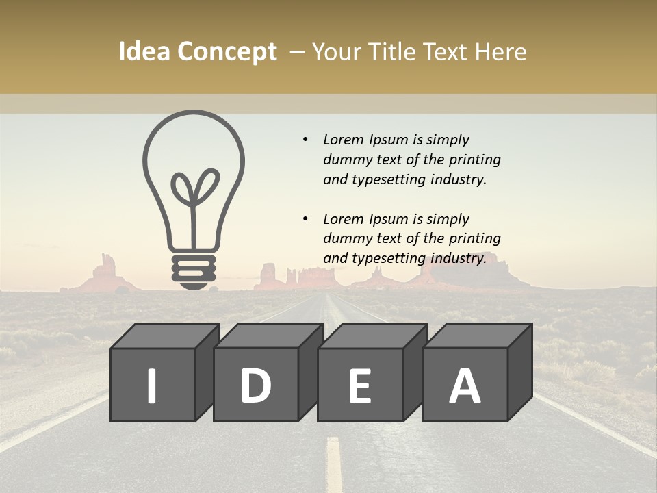 Supply Part Industry PowerPoint Template