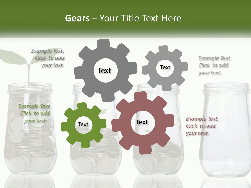 Conditioner Electricity Part PowerPoint Template