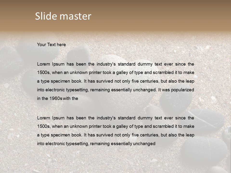 System Heat Air PowerPoint Template