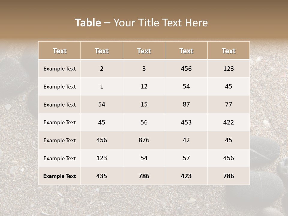 System Heat Air PowerPoint Template