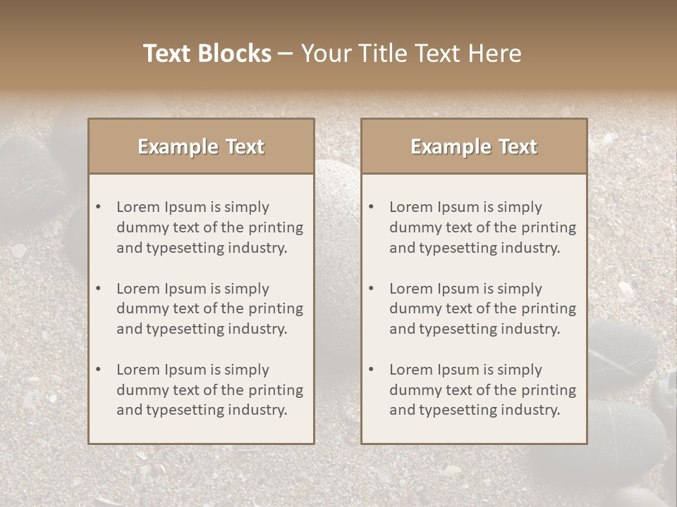 System Heat Air PowerPoint Template