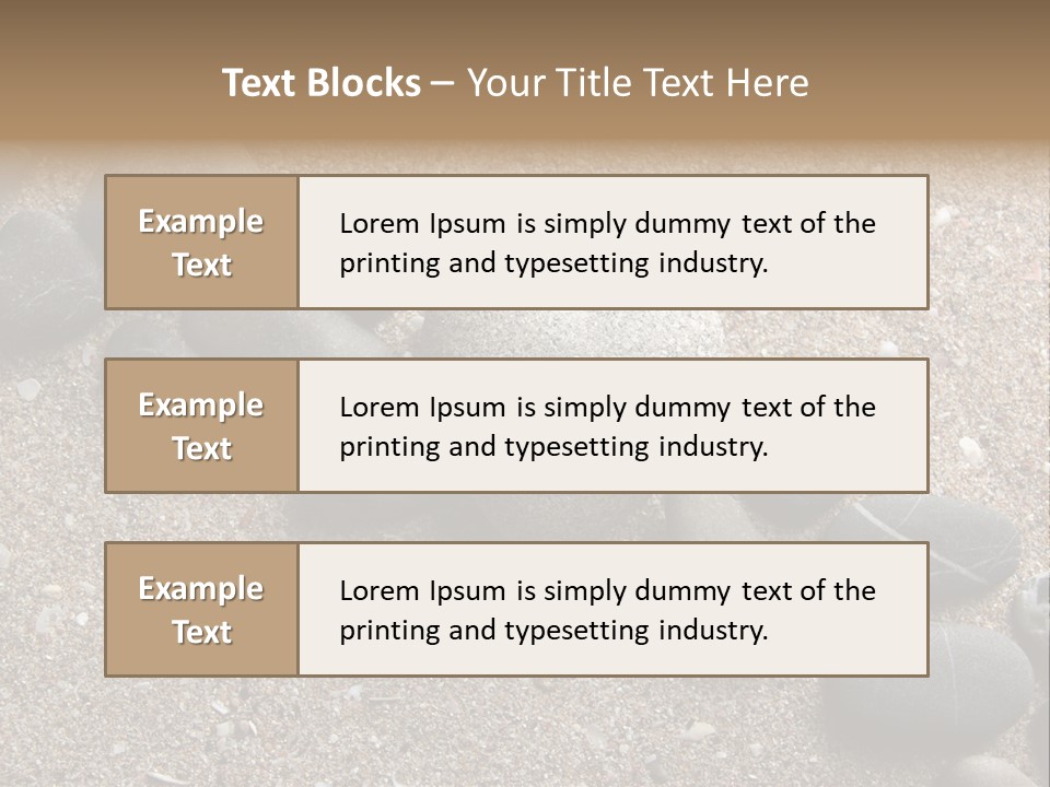 System Heat Air PowerPoint Template